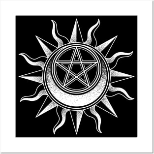 Vintage Pentacle Posters and Art